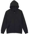 GD69 SF600 Gildan SoftStyle® Midweight Full Zip Hooded Sweatshirt Black colour image